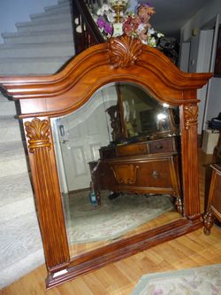 Big Victorian mirror