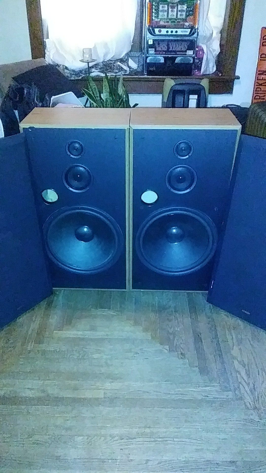JENSEN JHS-1533 15" 3way floor speakers