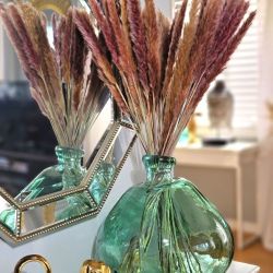 Pompas, Pampas Grass Design - 30 Stems Tabletops Natural Brown - Home Decor - Event Design