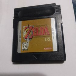 Nintendo Game Boy Game The Legend Of Zelda Link Awaken DX Use