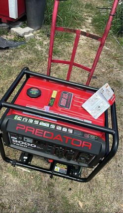 9,000 Watt Generator Predator