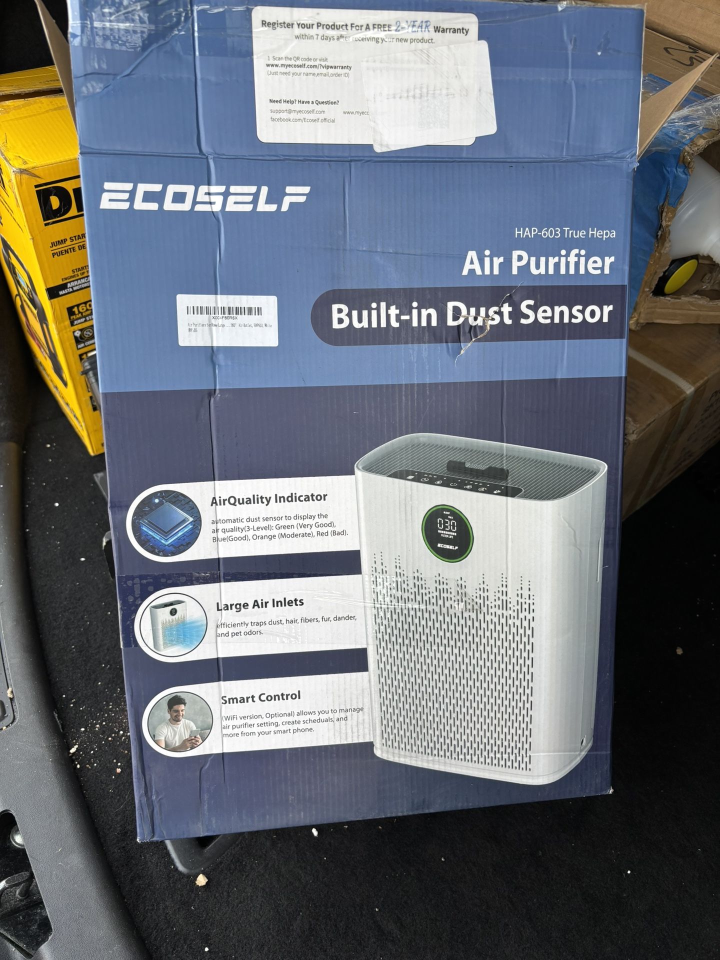 Ecoself, Smart Control Air Purifier