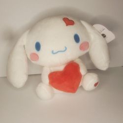 Sanrio Hello Kitty and Friends Cinnamonroll Valentine Plush $18