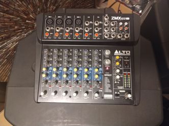 Alto ZMX 122 FX Mixer needs work