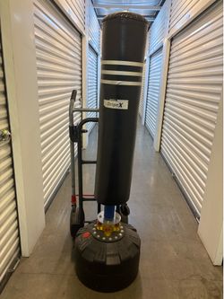 6 foot tall DripeX Free Standing Kick Punching Bag