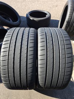 265/35/20 michelin 4s tires 99% tread