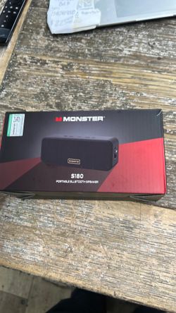 Monster S180 Bluetooth speaker New in box $80