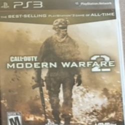 Sony PlayStation 3 (PS3) Call Of Duty Modern Warfare 2 $25 OBO