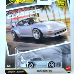 Hot Wheels Modern Classics Porsche 993 GT2 Silver 