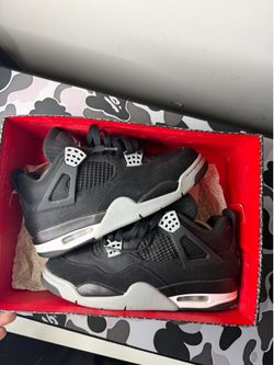 Air Jordan 4 Retro SE 'Black Canvas'