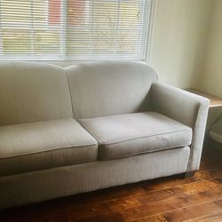 Durable, Performance linen Couch and matching chair 