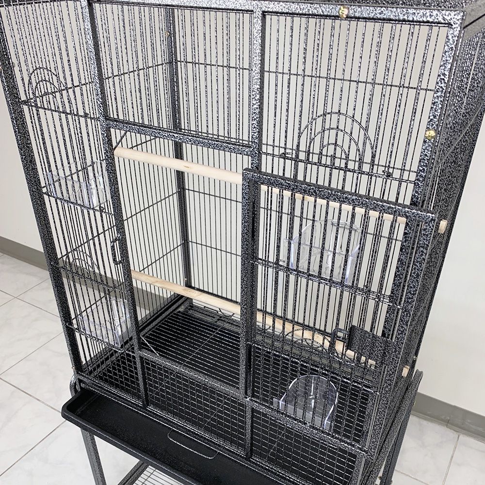New in Box $90 Large 53-inch Parrot Bird Cage Rolling Stand for Parakeet, Cockatiel, Finch, Lovebird 