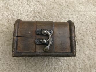 Wooden box used for wedding