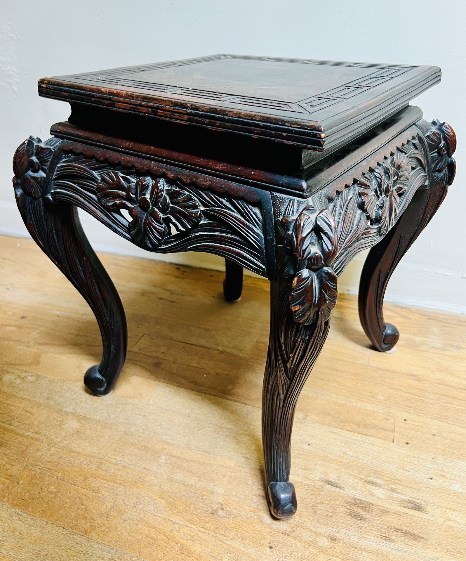 Antique Asian Table Plant or End or Side or Lamp Small Medium