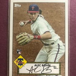 Alec Bohm Rookie 1952 Redux