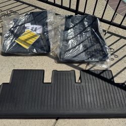 Tesla Model 3 OEM All-Weather Floor Liners (Part #1448751-00-B) – Full Set