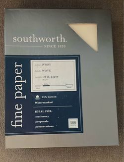 Southworth Fine Paper 500 Sheets Ivory