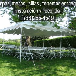 Tents, Chairs And Tables for Party 