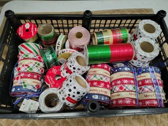 Christmas Ribbon Lot