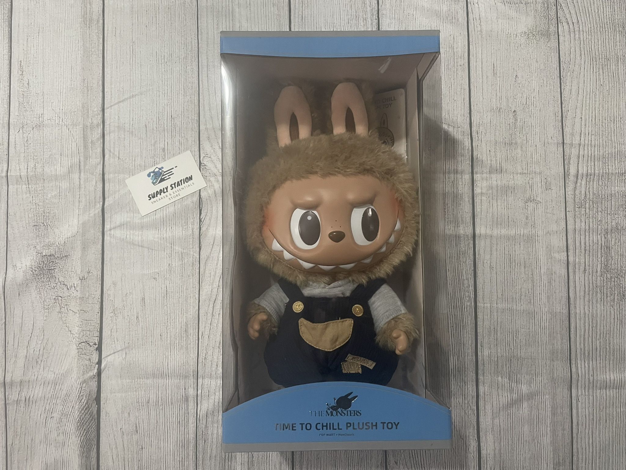 Pop Mart LABUBU Time to Chill Vinyl Plush Doll