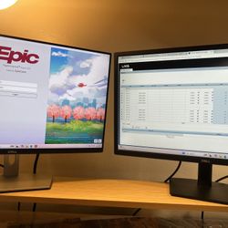 Dell Monitors And Hard Drive 