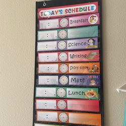 Kid homeschool Schedule 