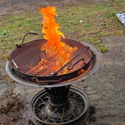 Harley Davidson Firepit/Table/BBQ 