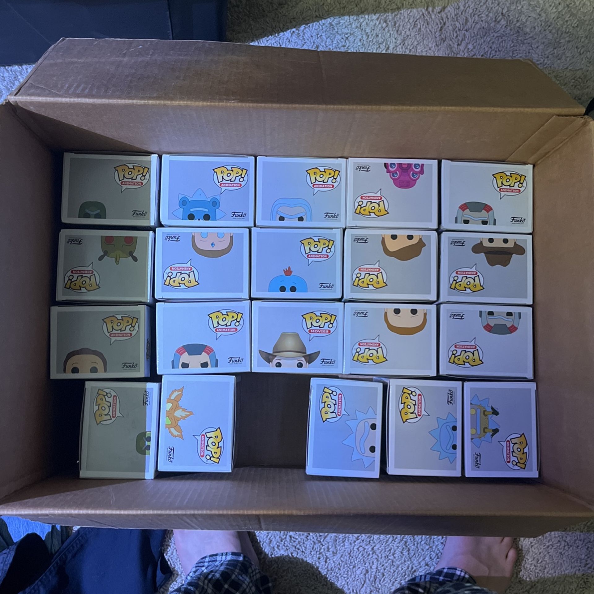 Rick And Morty pop figure bundle