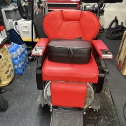 Working Barber Chair And Booster Seat