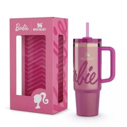 Barbie X Stanley 40 oz tumbler Brand New In Hand ! 