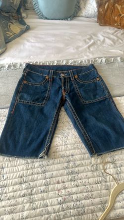 true religion jean shorts jorts size 32