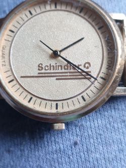 Reloj Hamilton Schindler Q Quarz Swiss en buenas condiciones trabajando Bien