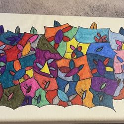 Unique Shapes Abstract Art New