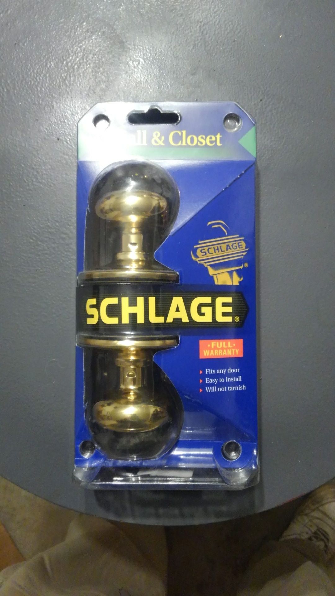 SCHLAGE Hall and Closet