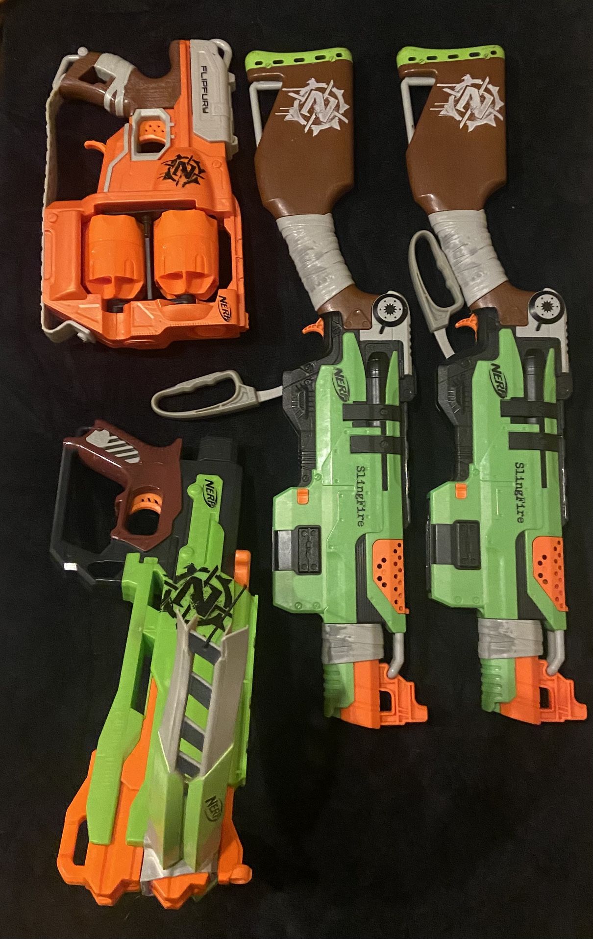 Zombie NERF guns toys