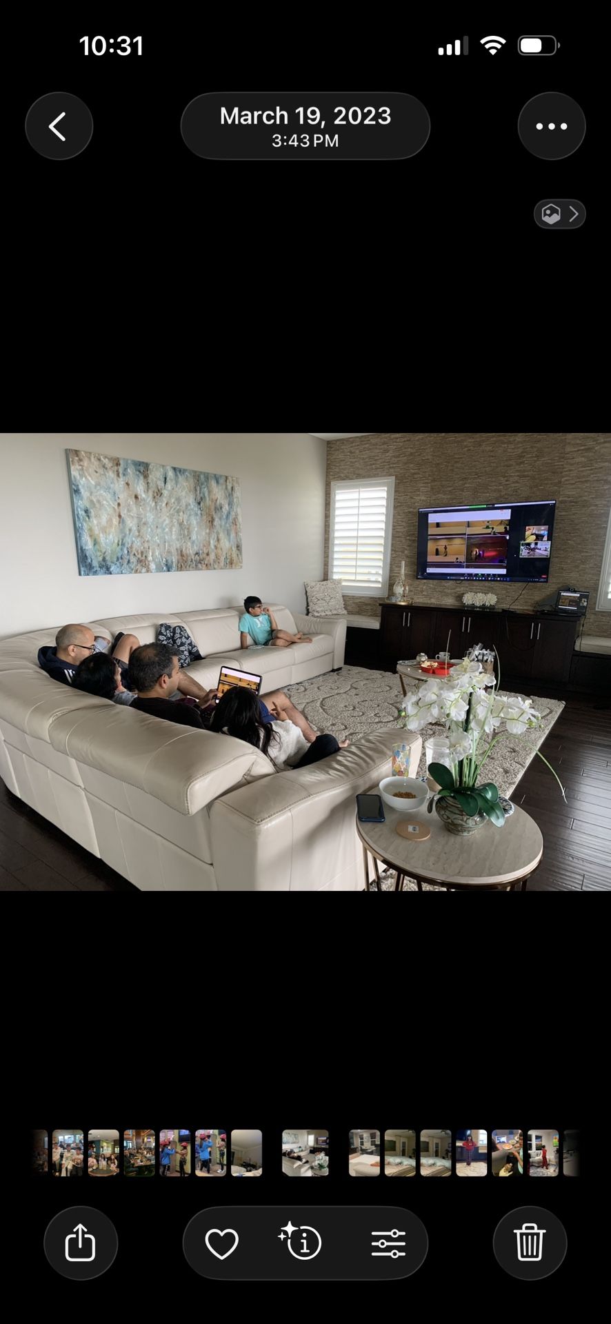 70” Smart Samsung tv