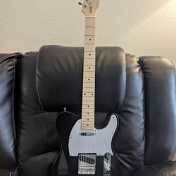 LyxPro 39" TL Series Beginner Electric Guitar in Black