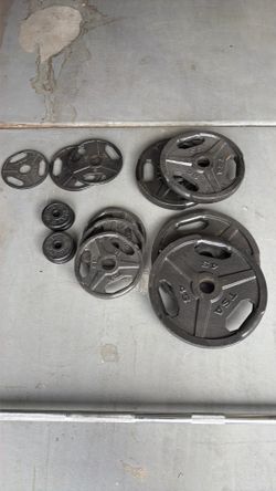Bar and weights