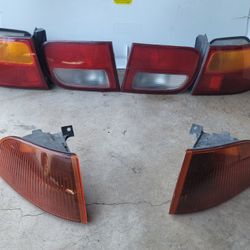 92-95 Honda Civic Coupe/Hatchback Tail Lights And Corner Lights