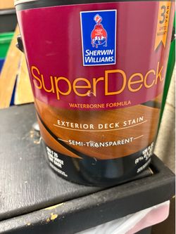 Sherman Williams deck stain - Yankee Barn - Brand new