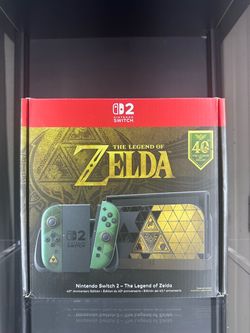 Nintendo Switch 2 Legend of Zelda 40th Anniversary Edition