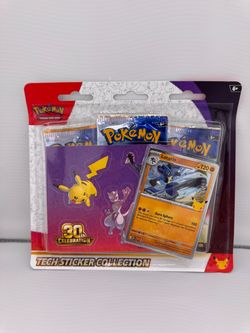 Pokémon 30th Celebration Tech Sticker Collection