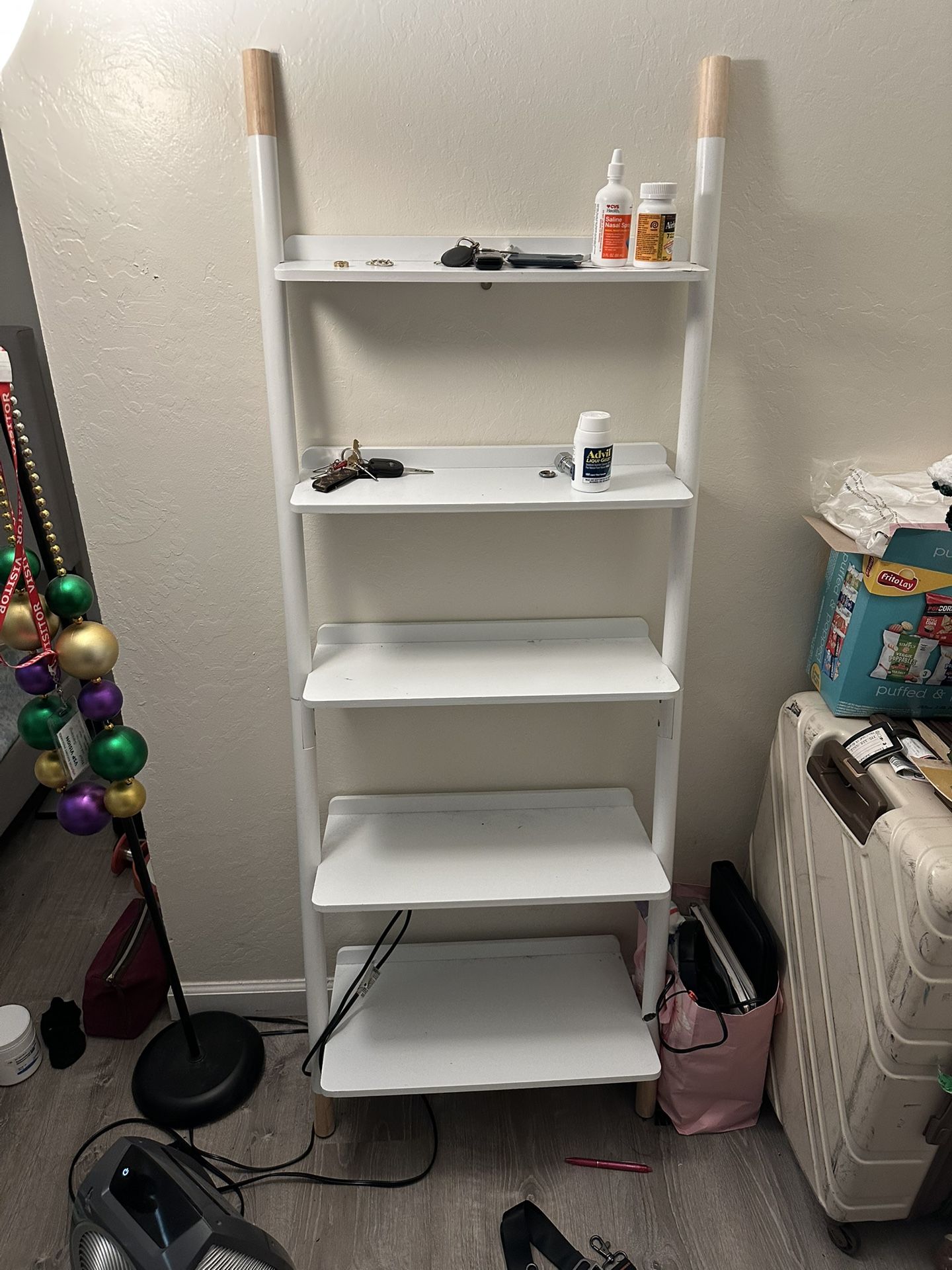 Wooden Storage Shelf