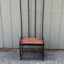 Entryway Shoe Rack Garment Coat Hanger Hall Bench With Hooks