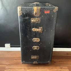Antique Wardrobe Trunk