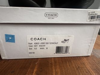 Like New Coach Clogs 