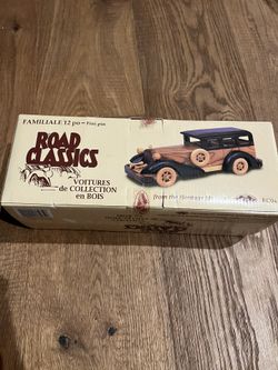 New Collectable Wood Car