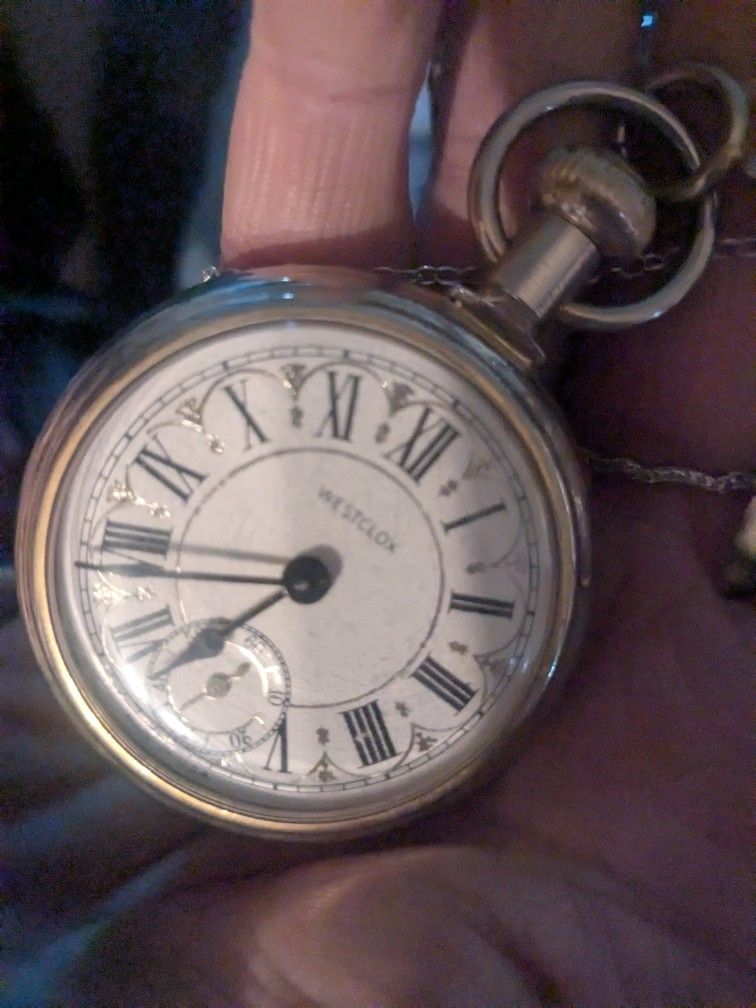 Westclox Railroad Pocket Watch