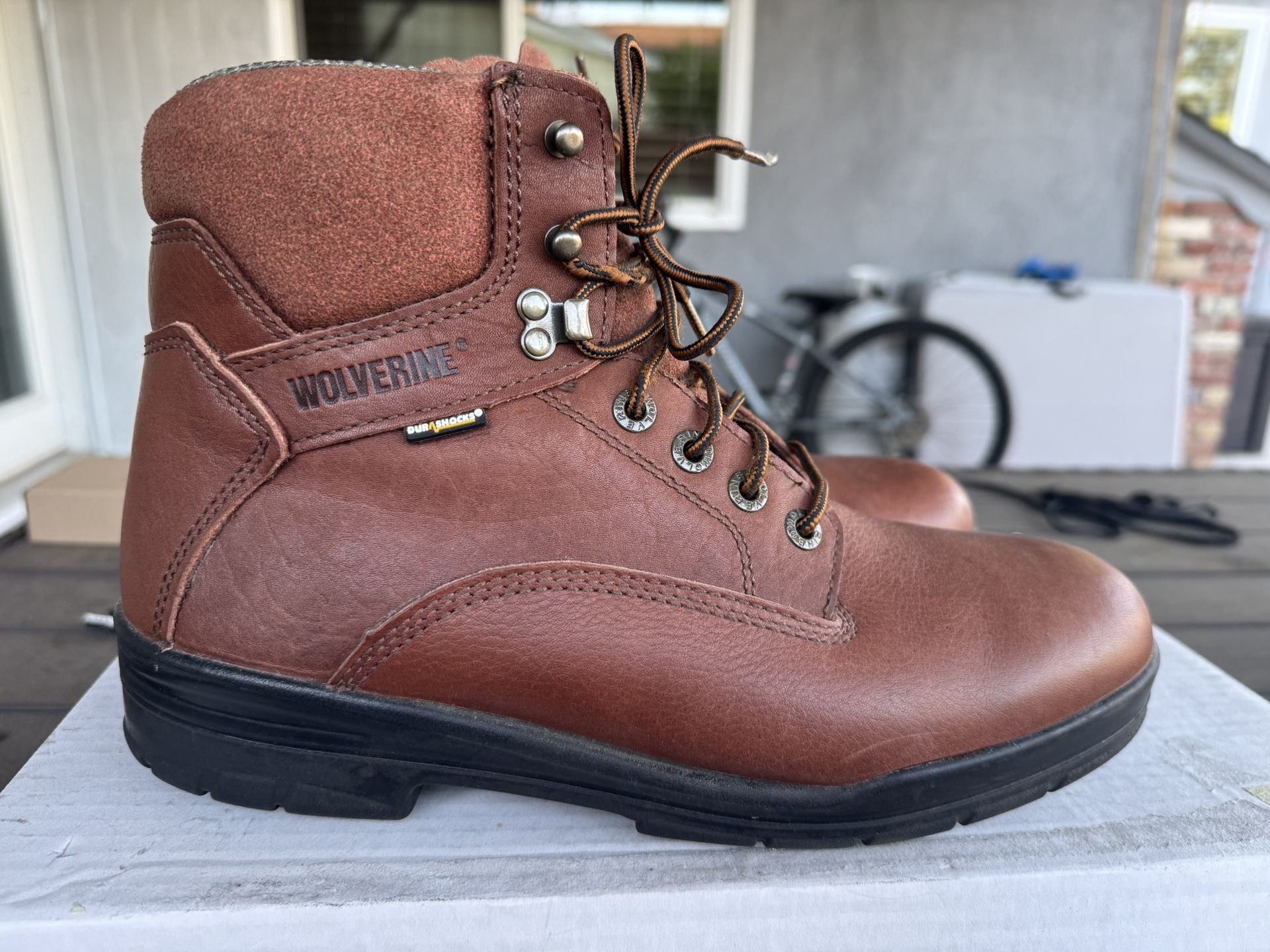 Wolverine Durashocks SR Direct Attached 6” Work Boots Men’s Size 11
