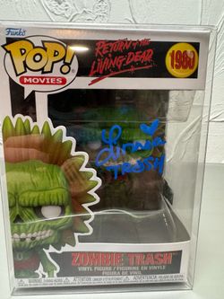 Zombie Trash autographed Funko Pop